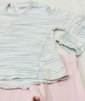 Langarmshirt von Noppies mit Leggings Gr. 62 (1382)